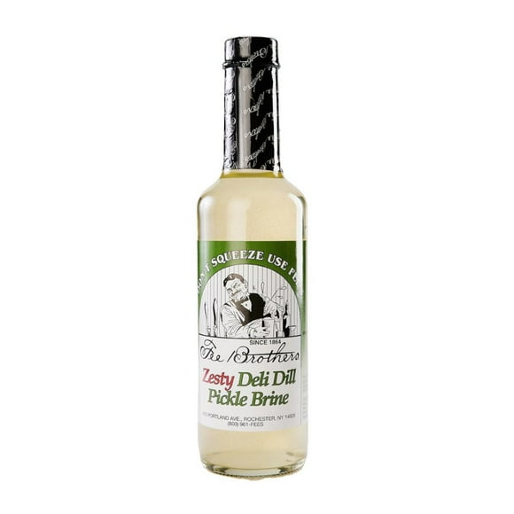 Fee Brothers Zesty Dill Pickle Brine 375 ml | Add bold, tangy flavor to your dishes with this premium Zesty Dill Pickle Brine.