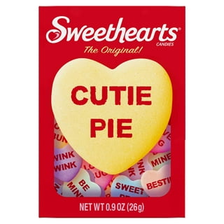 Sweethearts Valentine Conversation Hearts Hard Candy, 0.9 oz. Full Size Box