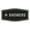 Black, variant on Fancy Showers Sign (Red) - Large