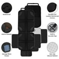 thumbnail image 5 of Fixdono Car Seat Protector for Child Car Seat, 600D Fabric Waterproof Car Seat Cover with Non-Slip Backing, 2 Pack, Black, 5 of 8