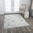 thumbnail image 3 of Alora Decor Glamour 3'11" x 5'6" Cream/Gray/Rust/Blue Power-Loomed Area Rug, 3 of 14
