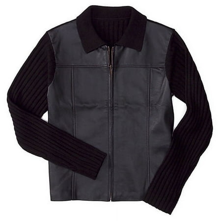 Women's Leather Sweater/Jacket