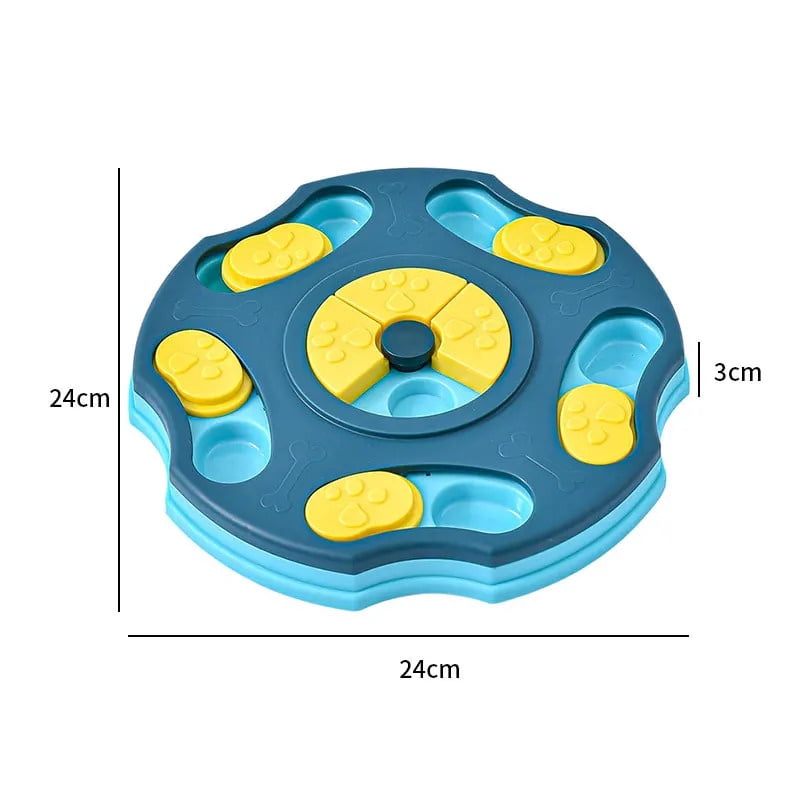 Dog Puzzle Toys Slow Feeder Interactive Increase IQ Food Dispenser Non-Slip Slowly Eating Bowl Cat Dogs Food Games