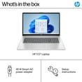 thumbnail image 5 of HP 17.3 inch Laptop, FHD Display, 6-Core AMD Ryzen 5 7430U, 16GB RAM, 512GB SSD + 256GB Portable SSD, WiFi6, Webcam, KeyPad, 4K HDMI Cable + 5-in-1 Hub Bundle, Windows 11 Home, 5 of 5