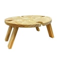 thumbnail image 4 of S SERENABLE Mini Table de Pique-Nique Table de Pique-Nique Compacte pour Pique-Nique Barbecue Pelouse Extérieure, 4 of 9