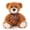Bow-Dark Brown, variant on MaoGoLan 11'' Teddy Bear Stuffed Animal Cute Bear with Heart Plush Toy