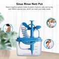 thumbnail image 3 of Nasal Wash Bottle, Sinus Rinse Neti Pot Breathe Smoothly Press Type Reduce Nasal Congestion  for Travel Use, 3 of 7