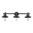 thumbnail image 4 of Beaufort 3-Light Wall Sconce, Dark Bronze, Removable Cage Shade,59115, 4 of 4