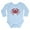 Sky Blue, variant on CafePress - Vintage Crab Long Sleeve Infant Bodysuit - Long Sleeve Cotton Baby Bodysuit