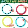 thumbnail image 4 of Juego de lanzar anillos Flying Disc Rings Seenelling, 29 cm, paquete de 12 unidades, 4 of 6