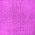 thumbnail image 1 of Ahgly Company Indoor Square Oriental Pink Industrial Area Rugs, 6' Square, 1 of 4
