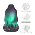 thumbnail image 4 of Wukai Northern Lights 2 Full Set Car Seat Covers with Soft Padding Universal Auto Front Seats Protector and Cushion Mat, 4 of 5