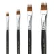 thumbnail image 1 of Set de 4 pinceles peine GACDR de mango corto para textura, 1 of 6
