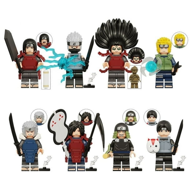 Naruto Ninja Figures Playset Minifigures Toy Building Kit Compatible With LEGO For Boys Girls Gifts Age 6