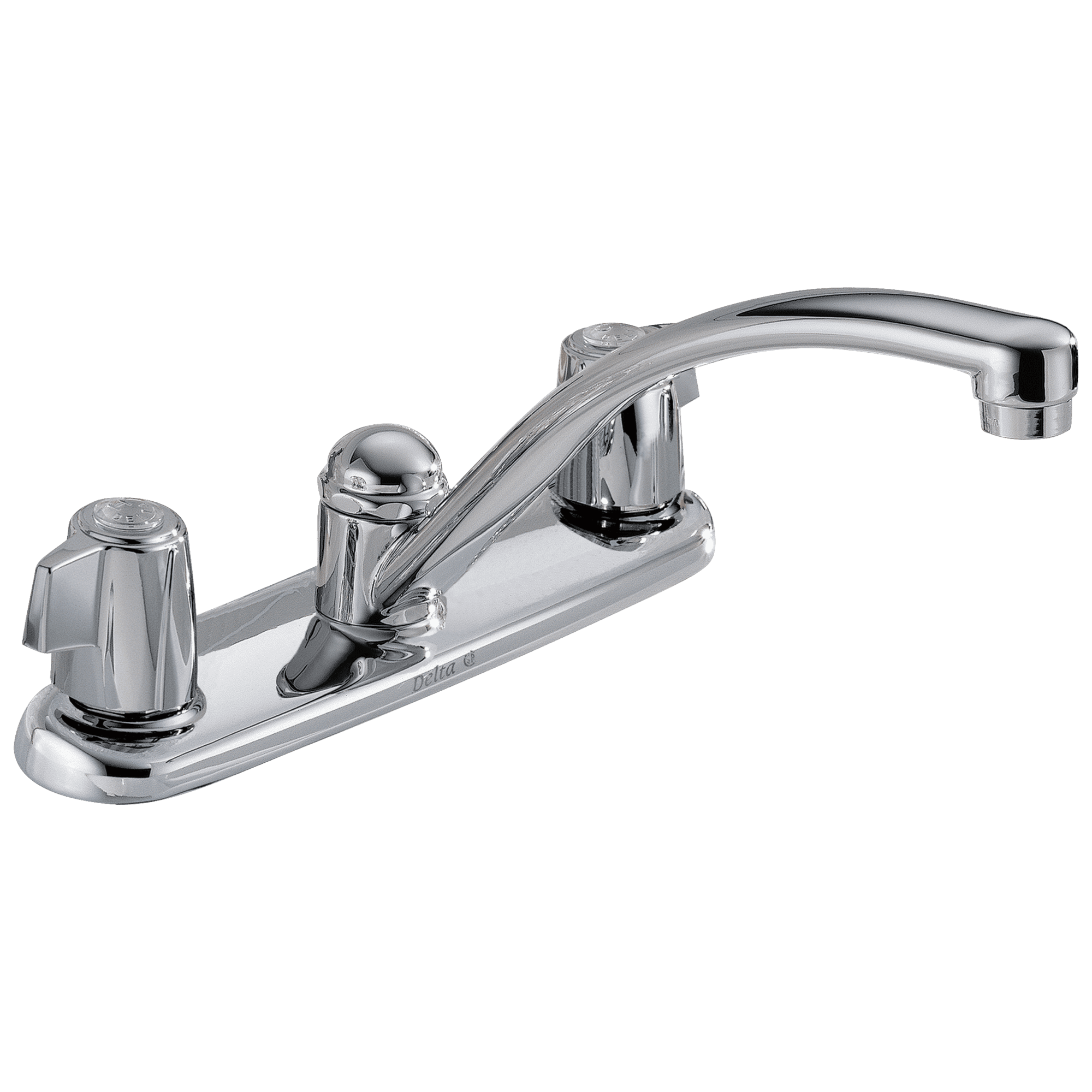 Pfister Pfirst Series 2-Handle Kitchen Faucet in Polished Chrome 