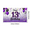 1A, variant on Purple Themed 13th Birthday Background Banner with Balloons and Confetti Party Supplies for Birthday Party Photography Props and Decors