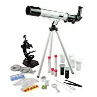 EDU-TOYS - Refractor Telescope with Microscope Science Kit