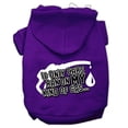 thumbnail image 2 of My Kind of Gas Screen Print Pet Hoodies Purple Size XL (16), 2 of 3