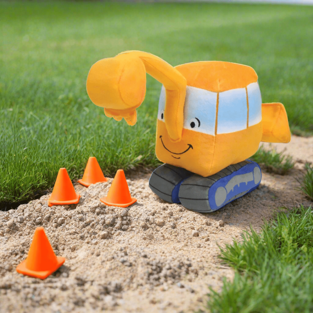 Little Excavator 7" Plush