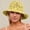 Yellow, variant on HAIJIE party hats for adults Summer Lightweight Breathable Sun Hats For Outdoor Activities Fisherman Hat For Casual Wear And Beach Breathable Rimmed Hats Men Roll up Visor Bow Visor Womens Roll up Be