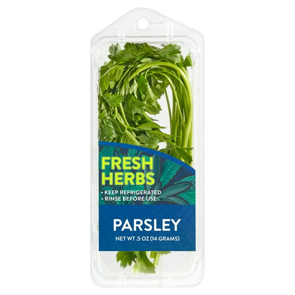 Fresh Parsley, 0.5 oz Clamshell