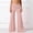 Pink, variant on 2026 Coral Fold Over Yoga Pants,foldover pants On-Trend Solid Wide Leg Loose Fit Lou-nge Pants with Ruched Waist, for Yoga Sports Everyday