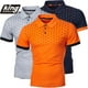 thumbnail image 2 of Camisa de manga corta Polo KB para hombre Contraste Color Nueva ropa Verano 3XL 95-105 KG, 2 of 3