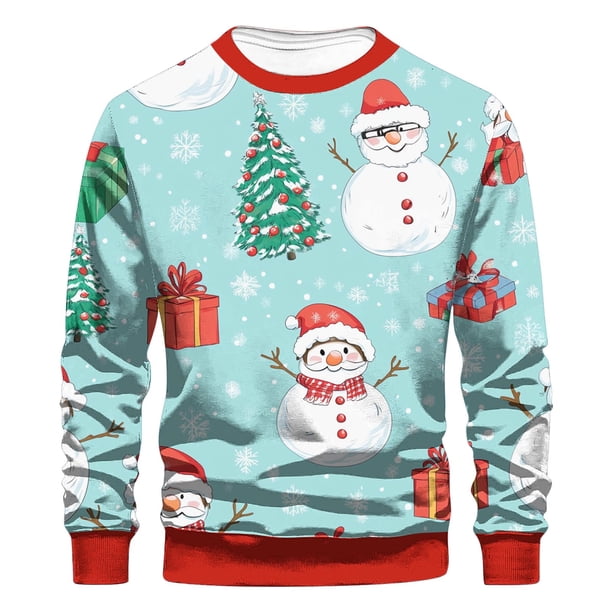 Sudaderas sin capucha para hombre, estilo casual, con estampado de moda, sudadera de manga larga, blusas de manga larga con cuello redondo, camisas, blusas para hombre, poliéster