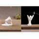 thumbnail image 3 of Estatua elegante de figura decorativa para mesa, ideal para decoración de hogar y jardín, bodas. El 10x3.5x11cm, 3 of 4
