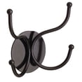 thumbnail image 2 of Buddy Products 2 Hook Coat Rack on Round Plate Frame, Steel with Enamel Finis..., 2 of 2
