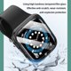 thumbnail image 5 of Caja De Reloj Estuche para reloj con protector de marco de vidrio para pantalla para Apple (40 mm) Negro, 5 of 7