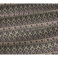 thumbnail image 6 of oneOone Viscose Jersey Pale Yellow Fabric Ikat Diy Clothing Quilting Fabric Print Fabric By Yard 60 Inch Wide, 6 of 7