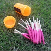 Matches Strike Anywhere All-Weather Emergency Survival Matches - Windproof, Waterproof, Ideal for Outdoor Adventures 2Pack(20PC) Matches Box