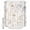 Beige, variant on Beige Black Botanical Bathroom Shower Curtains with 12 Hooks Polyester Waterproof Shower Curtain for Stalls and Bathtubs Watercolor Floral Vintage Decorative Bathroom Privacy Curtain 48x72 Inches