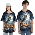 thumbnail image 4 of Happy Halloween Shetland Sheepdog Witch Pumpkins Bats All Over Print 3D Baseball Shirt Sheltie Dog Lover Gifts Softball Sport - 13012, 4 of 6