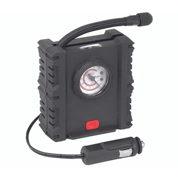 Victor Victor 305008 500 221 Tire Inflator, 12 V, 1 to 50 Psi Pressure, Dial Gauge, Abs