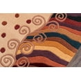 thumbnail image 4 of Momeni New Wave Color Bordered Modern Area Rugs, Beige, 4 of 7