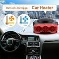 thumbnail image 2 of IKemiter Windshield Car Heater Portable Car Defroster Defogger Auto Heater Fan 12V/24V 150W, 2 of 7