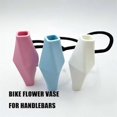 thumbnail image 3 of White Bicycle Vase, Removable Bicycle Decoration Accessory, Unique Bicycle Decoration, Gift for Cyc, 3 of 5