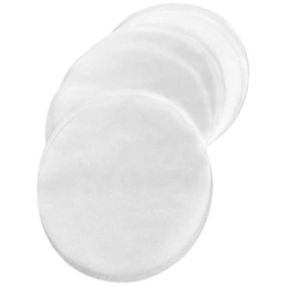 200 Pcs Burger Press Patty Maker Baking Paper Parchment Stencil Steamed Stuffed Bun White Raw Wood Pulp