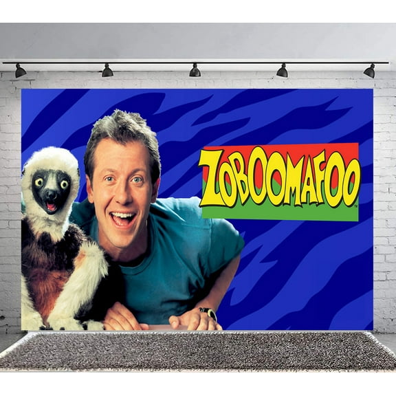 Zoboomafoo Backdrop Banner Party Supplies Poster Movie Theme Background for Photography Birthday Decorations