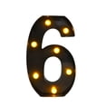 thumbnail image 2 of ⚡ Big Sale ! Marquee Numbers Light Up Numbers 09 Black Light Up Letters Marquee Letters For Wall Decor Sweet Party Decorations Birthday Party Decorations Gender Reveal Decorations, 2 of 6