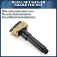 thumbnail image 4 of Inyector del lavaparabrisas del faro del lado del pasajero delantero Unique Bargains para Mazda 3 2014-2016 No.BHT45182X 1 pc, 4 of 6