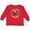 Red, variant on Inktastic Live Love Toucans Boys or Girls Long Sleeve Toddler T-Shirt