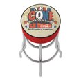 thumbnail image 3 of Trademark Gameroom Coca-Cola Brazil Drink a Coke Bar Stool with Padded Seat, 3 of 5
