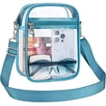 thumbnail image 6 of HLJDBB Clear Purse Stadium Clear Messenger Bag Stadium Approved for Men and Women Clear CrossBody Bag, 6 of 10