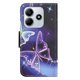 thumbnail image 5 of For Xiaomi Redmi Note 14 4G (164.84x78.15x8.16mm) Case Pattern Printing Cross Texture Leather Phone, 5 of 5