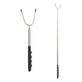 thumbnail image 3 of Meitianfacai Fourche de Barbecue en Forme de U, Brochette de Barbecue en Acier Inoxydable à Rallonge, Brochettes Shish Kebob Larges Réutilisables pour le Gril, 3 of 9
