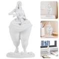 thumbnail image 1 of unbranded Estatua De Resina Mujer Fitness Para De Hogar Con Escultura Detallada Y Forma Única, 1 of 8