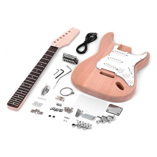 Guitare Basse electrique - Kit métal à monter sans colle